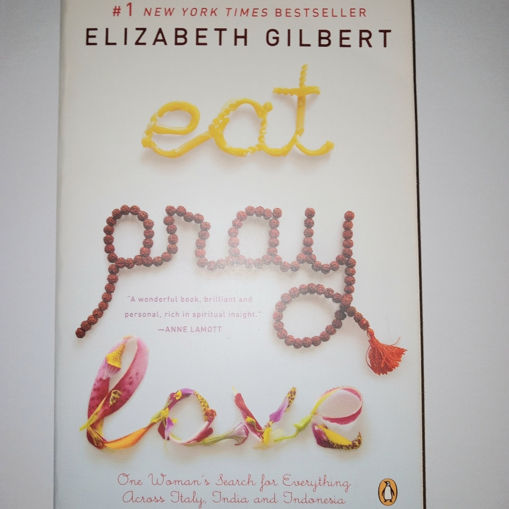 Paperback book Eat, Pray, Love